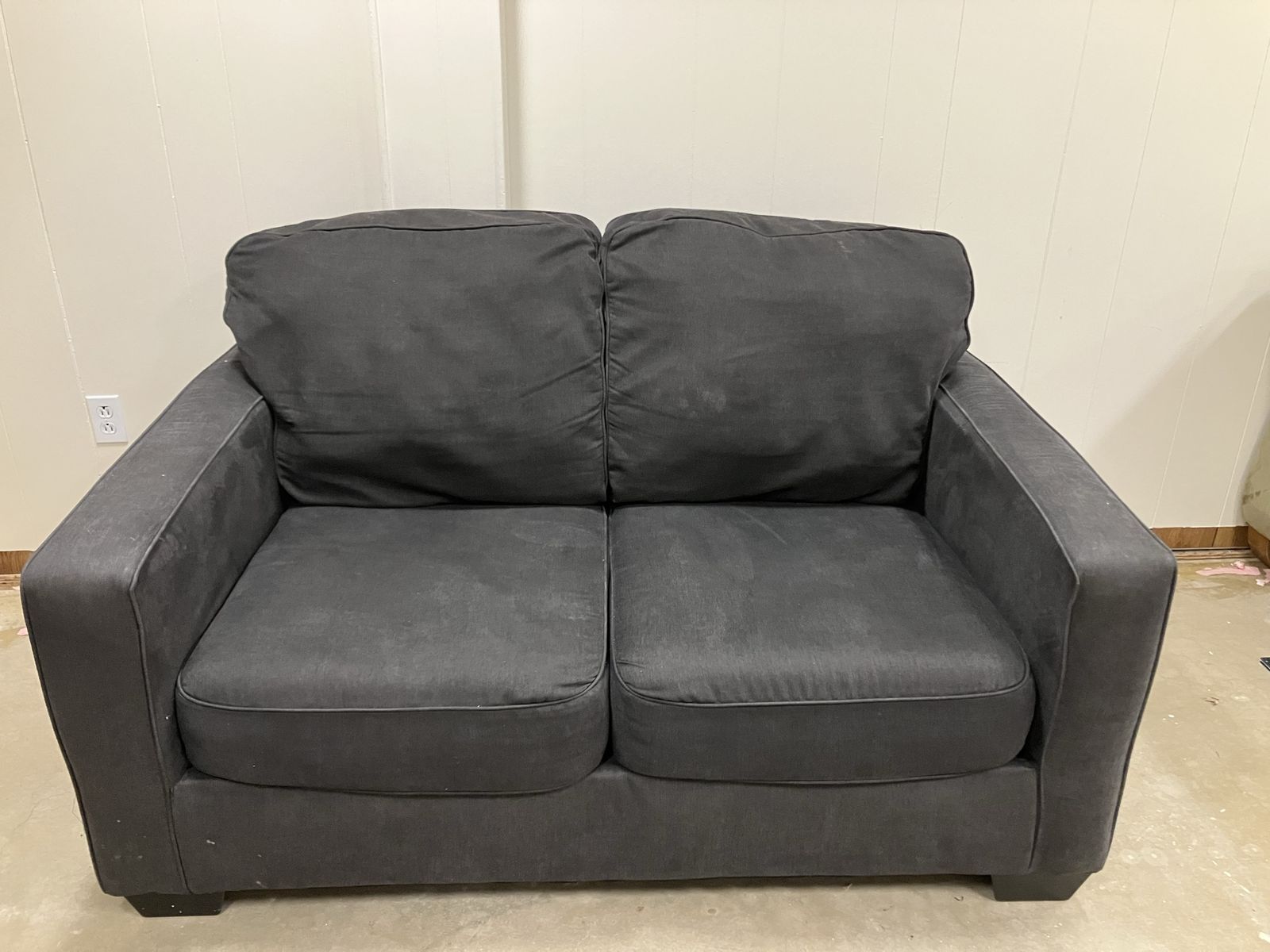 Dark Gray Couch & Loveseat