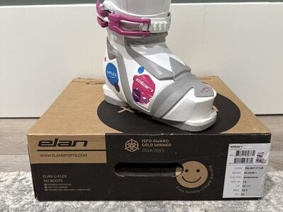 Elan U-flex Ski Boots Girls Great Mondo 19.5