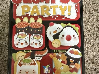 Gamewright Sushi Go Party! Deluxe Pick & Pass Card Game Ages 8+ 2-8 Players