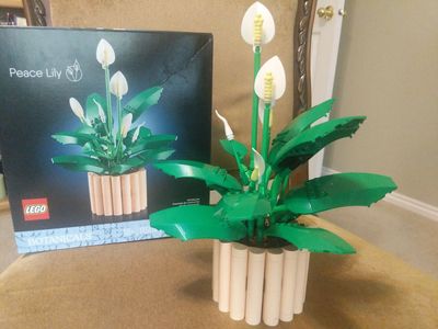 Lego peace lily