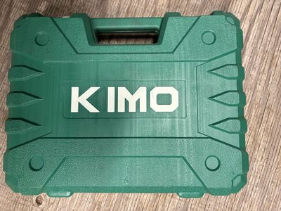 KIMO 12V Cordless Electric 3/8” Ratchet Wrench Set with Batteries Charger and Case
