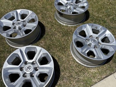 Set of four 2020 Toyota 4Runner factory wheels