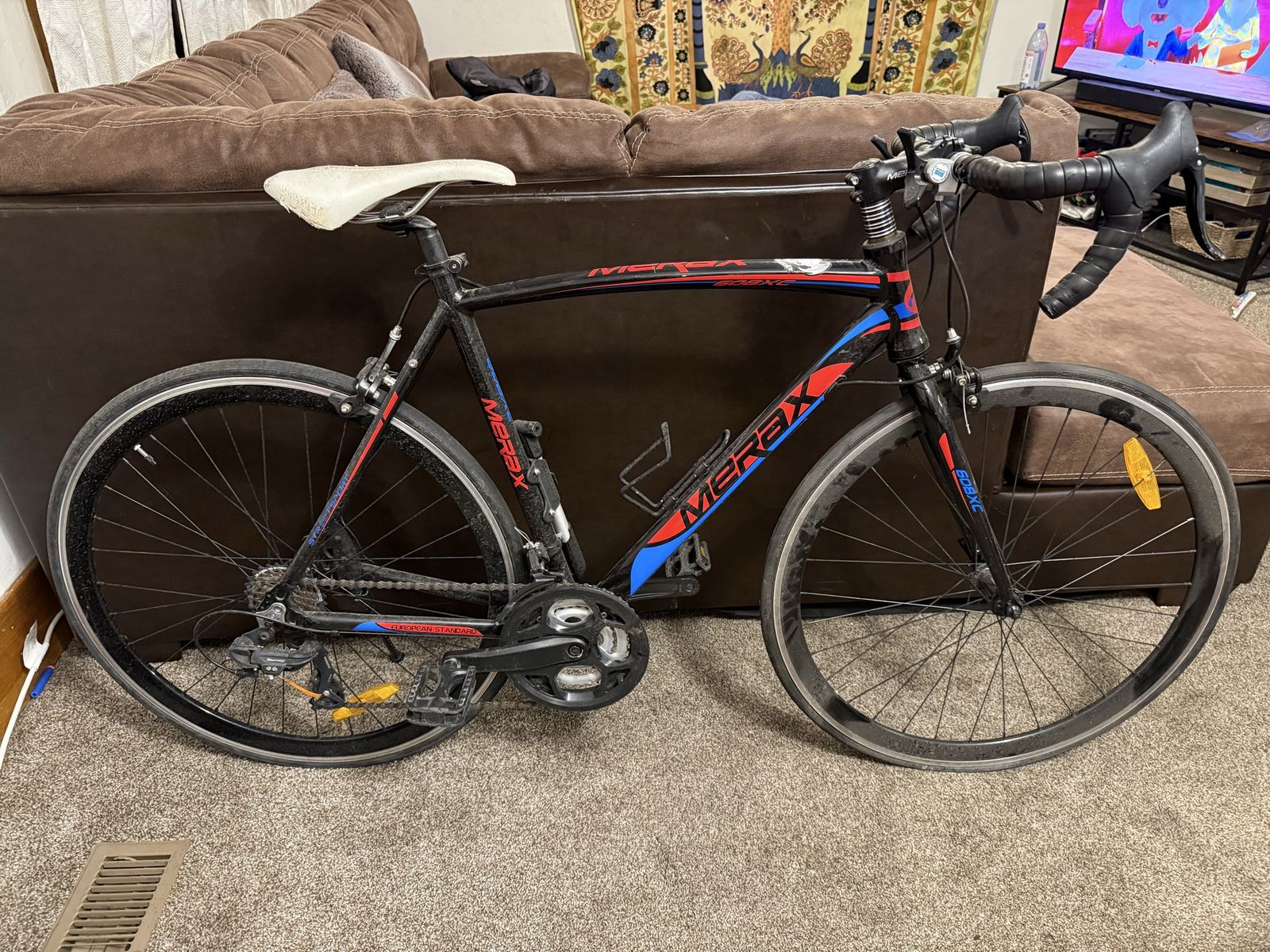 Merax 21‑Speed 700C Aluminum Road Bike