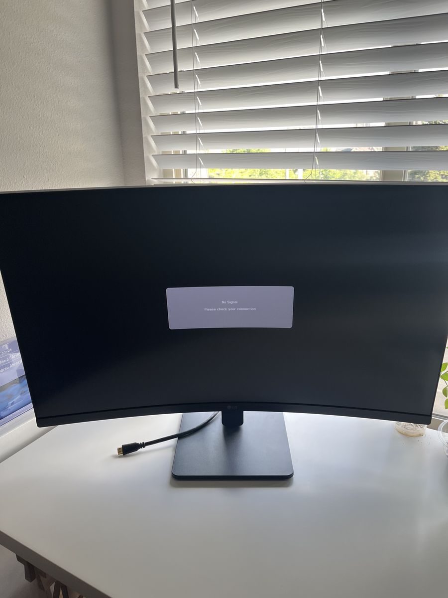 LG Curved Monitor