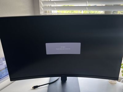 LG Curved Monitor