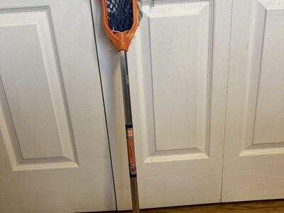 STX Mini PLL lacrosse stick: Syracuse Lacrosse STX Mini Super Power Lacrosse Stick 35.5” Orange Head