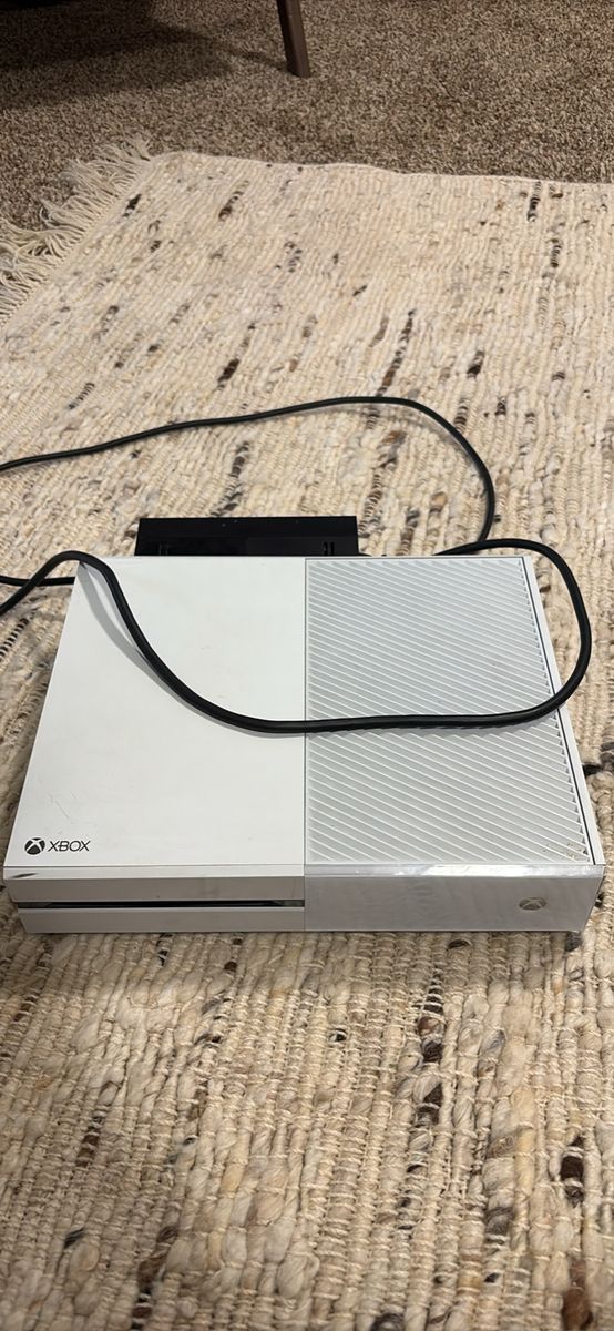 Microsoft Xbox One S White Gaming Console with Power Cable