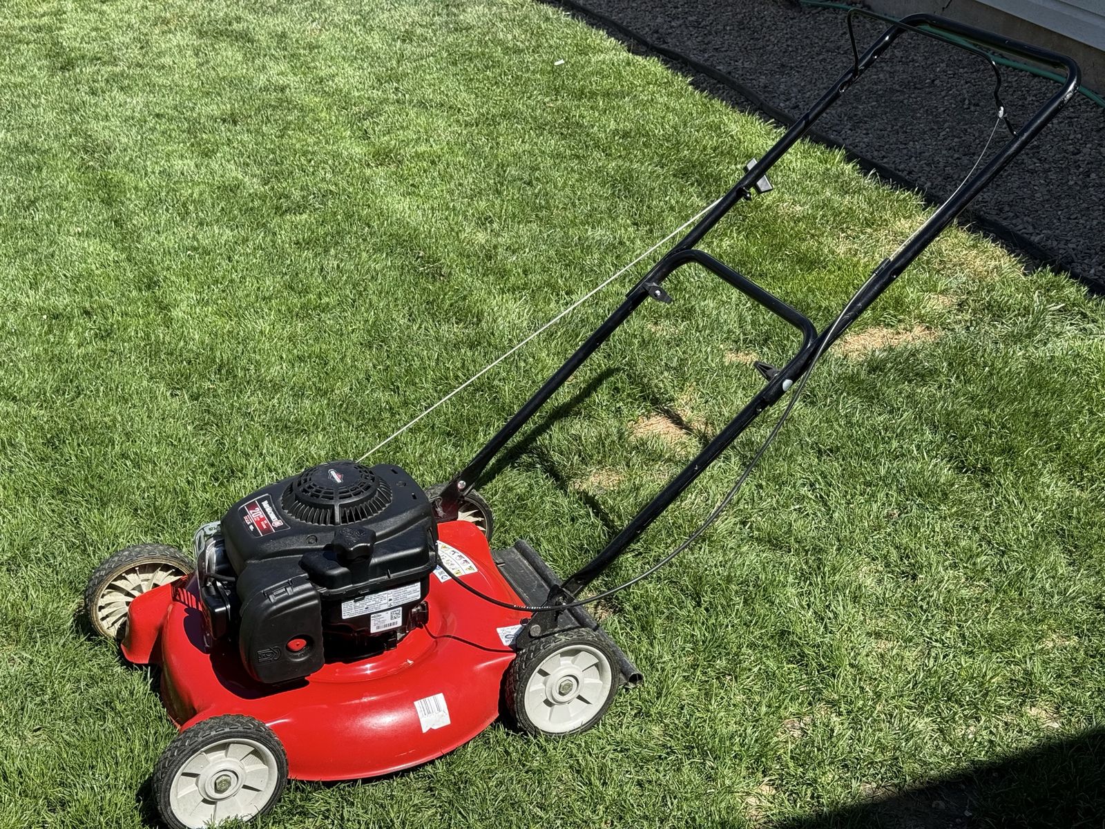 yard Machines 20" Lawn Mower Side Discharge