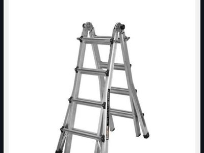 Used Franklin 17 ft Reach Multi-Task Ladder Type IA 300 lb Capacity