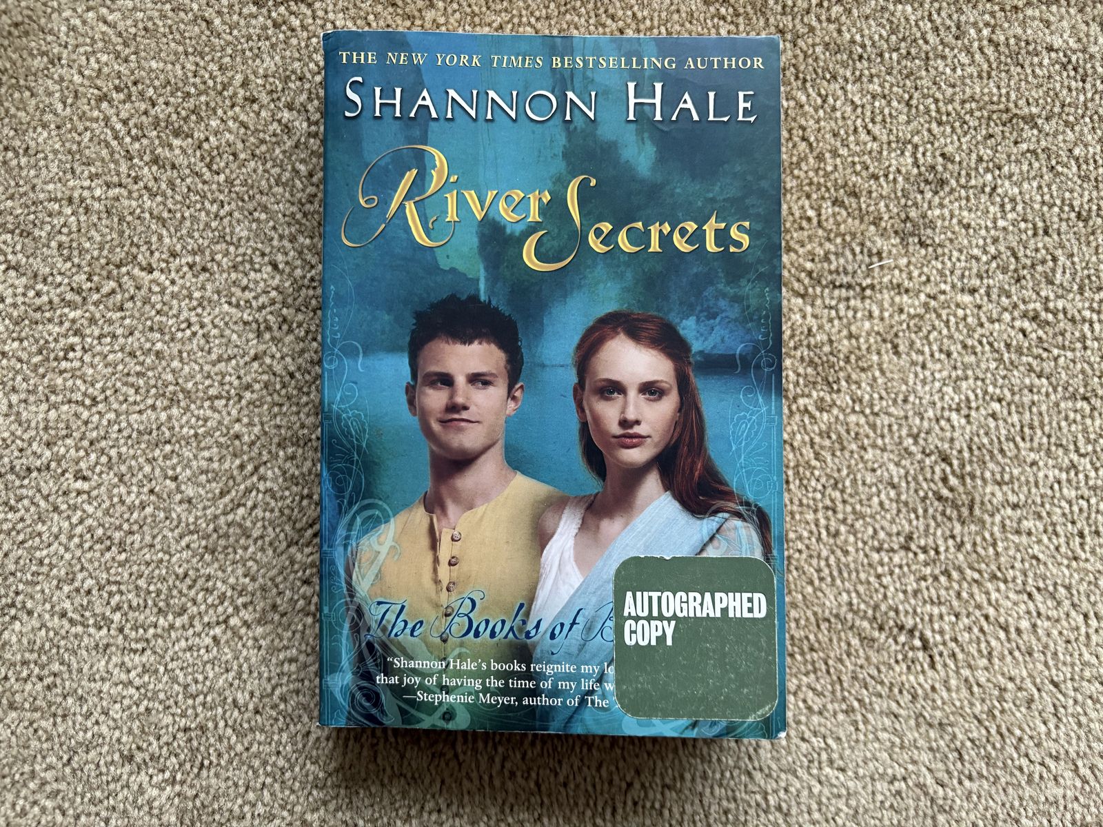 SIGNED River Secrets, by Shannon Hale (paperback)