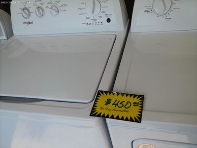 Whirlpool High Efficiency Washer and Electric Dryer~90 Day Guarantee