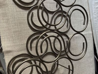 Wrought Iron Wine Rack, 9 Bottle Capacity, Scroll Design
