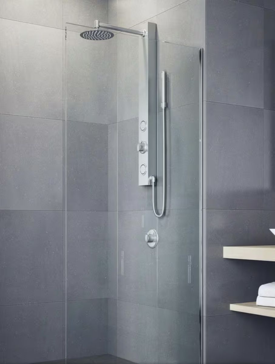 VIGO Gardenia Shower Panel System Stainless Steel