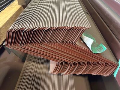 IN STOCK NOW!! Steel Cold Formed Purlin 8" x 2.5" x .075 Nom Zee x 20' - $51.95 each