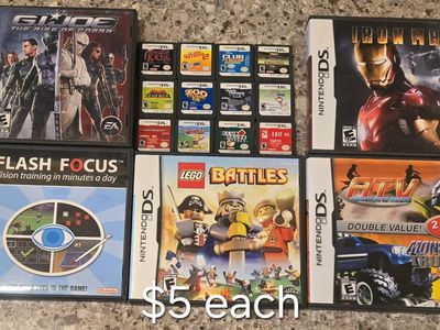 Nintendo ds games $5 each including Fifa Street 2~ Trades considered!