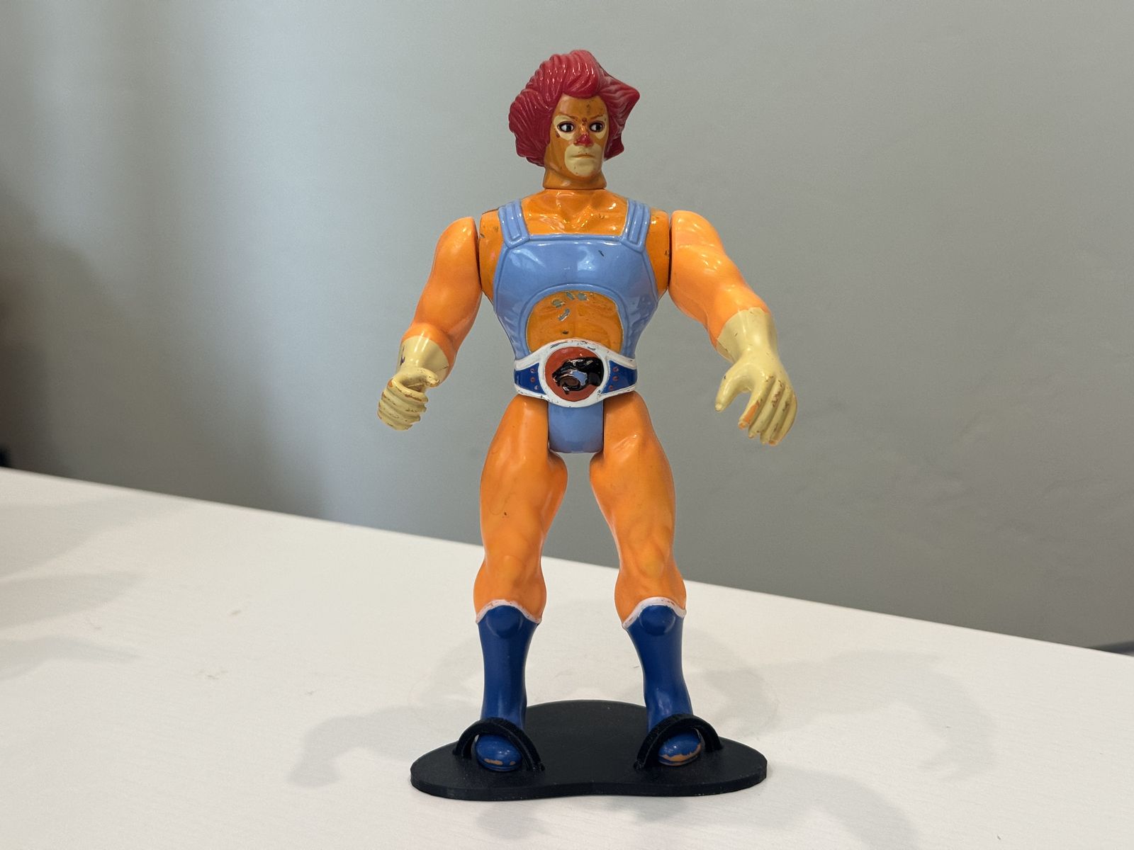 Vintage 1985 LJN ThunderCats Lion-O Action Figure Battle Action Works No Sword