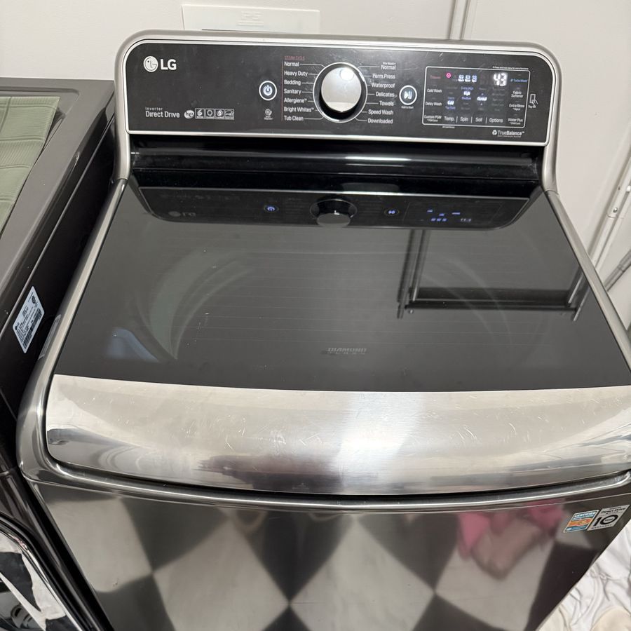 LG Top-load high-efficiency washer