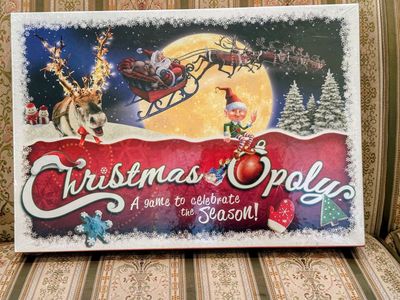 Christmas-Opoly Board Game by Late for the Sky - New Sealed