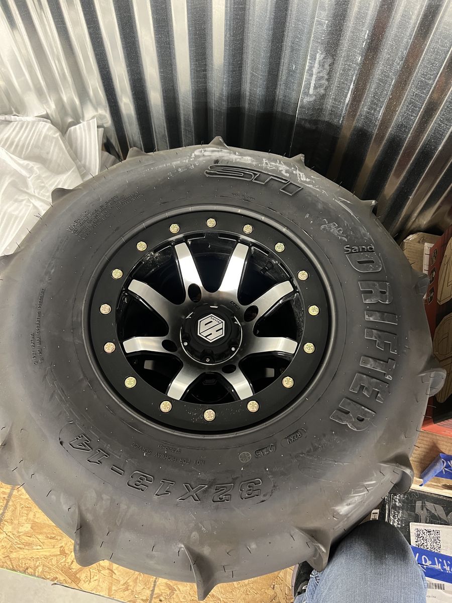 32" STI Sand Drifter Paddle and Wheel Set