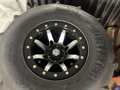 32" STI Sand Drifter Paddle and Wheel Set