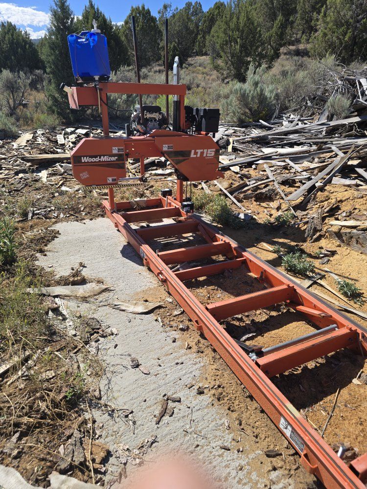 LT15 Woodmizer sawmill