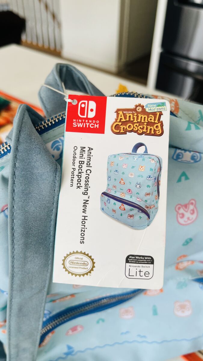 Animal Crossing NIntendo Swith Backpack