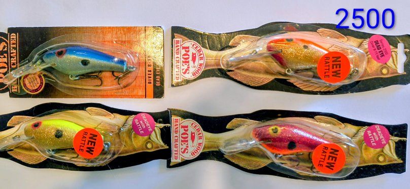 Poe's 3" Deep Runner Crankbait 8-15 Feet W/Rattle