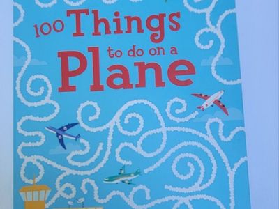 Usborne Children's Activity and Sticker Books - Planes, Trains and Superheroes