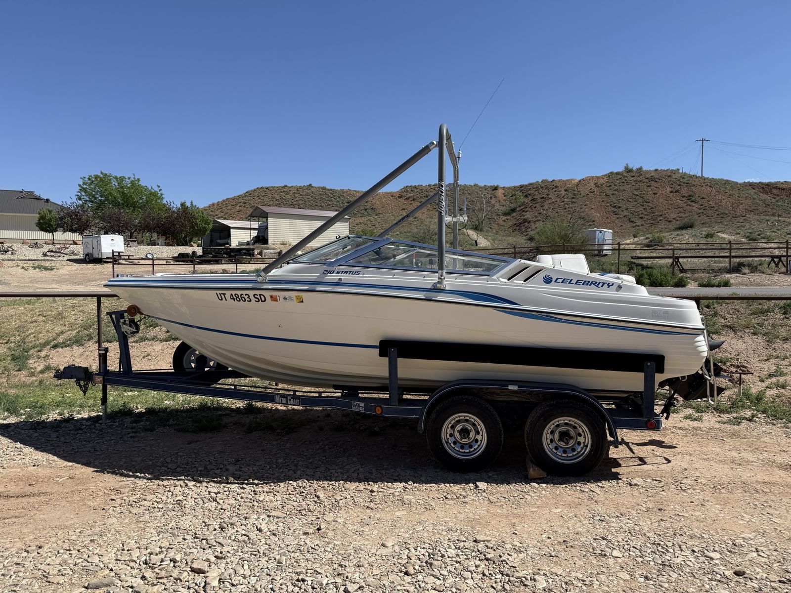 Celebrity 210 Status 20ft Ski Boat with Tower - Ready for the Water