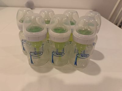 Dr. Brown’s Wide-Neck 5 oz Plastic Bottles