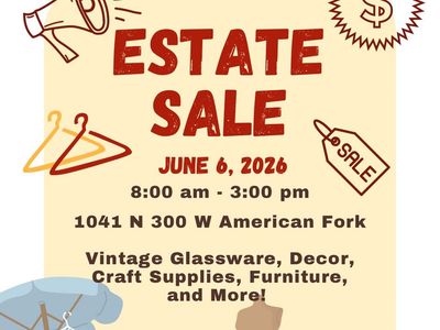 Vintage Estate Sale 6/6/26