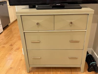 Cream 3 Door Dresser