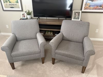 Two Upholstered Chairs