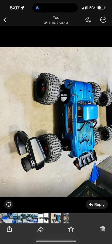 Like New Arrma Outcast V2 4S Brushless + Battery