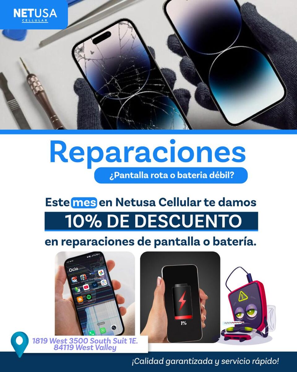 Reparación de Celulares Rápida y Confiable - ¡Deja Tu Teléfono Como Nuevo!