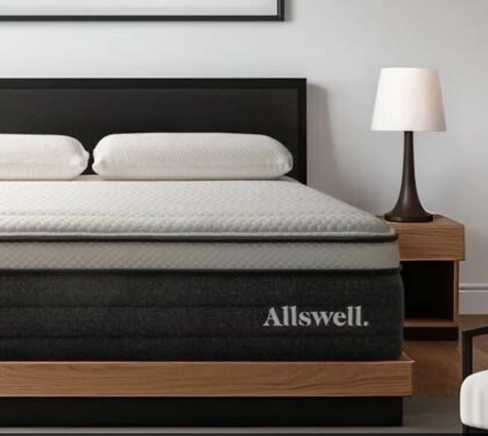 New Allswell Relax 14" Queen hybrid Mattress Cooling