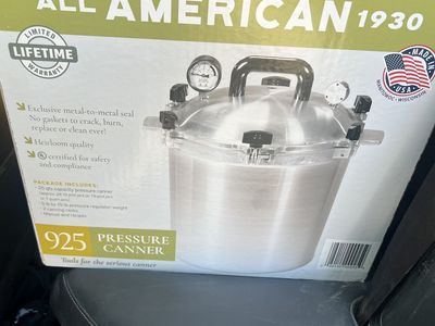 All American pressure canner cooker 925