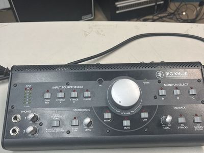 Mackie Big Knob Studio monitor controller