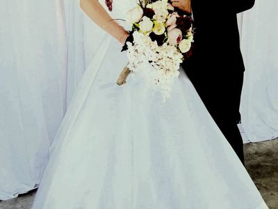 Wedding dress 2 piece