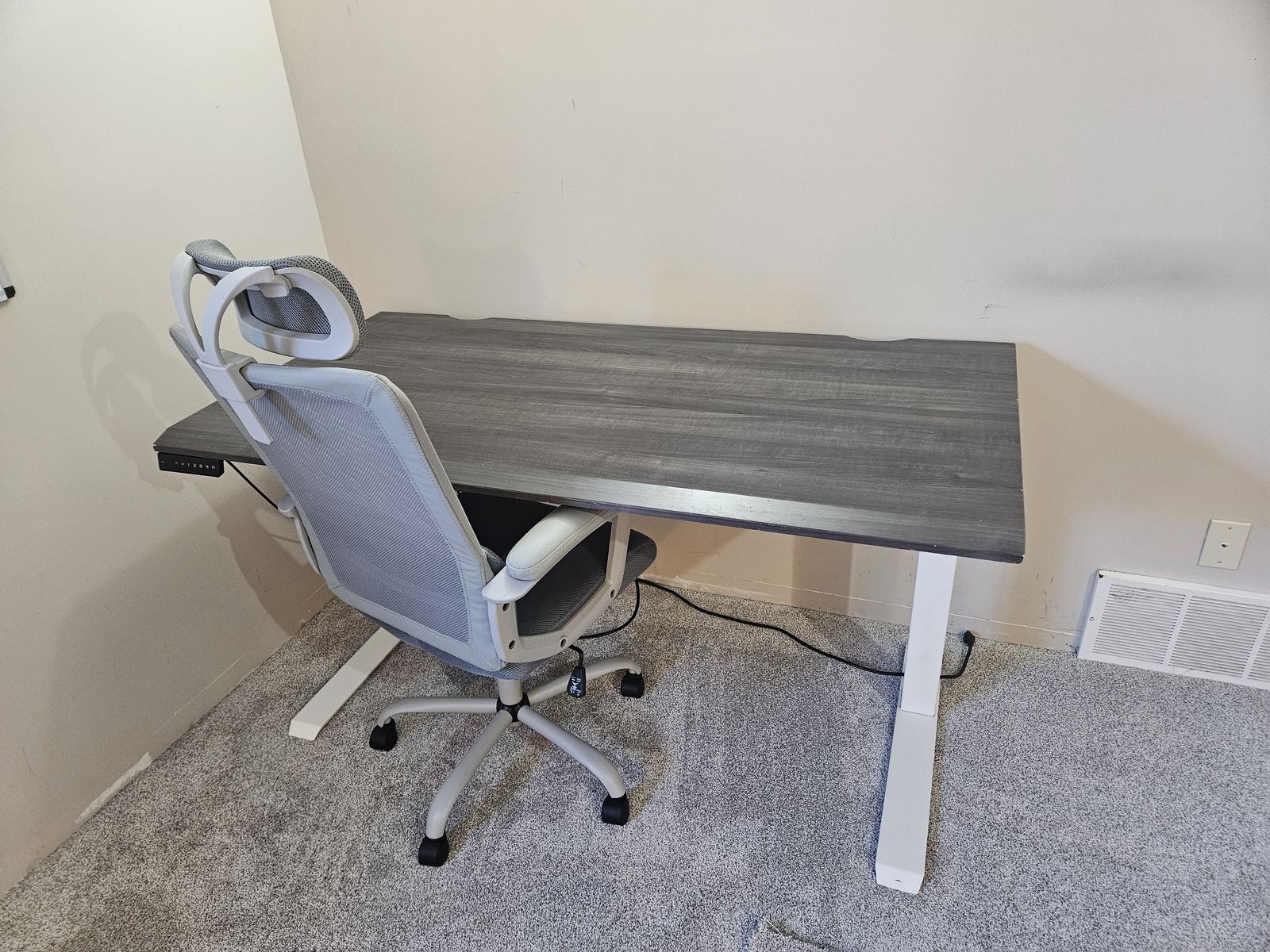 Electric Standing Desk + Chair