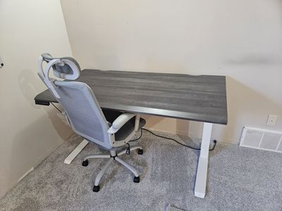 Electric Standing Desk + Chair