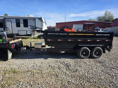7x 14 dump trailer rental delivered and pick up