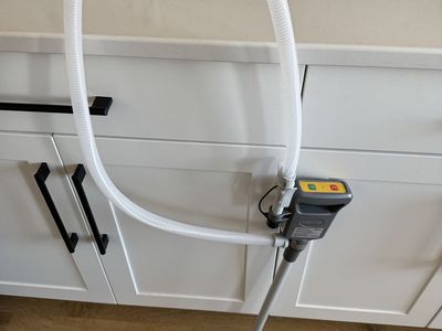 Gas/Fuel Transfer Pump w/ Auto-Stop Battery/USB-C