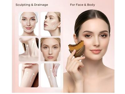 Lymphatic Contour Face Brush for Lymphatic Drainag