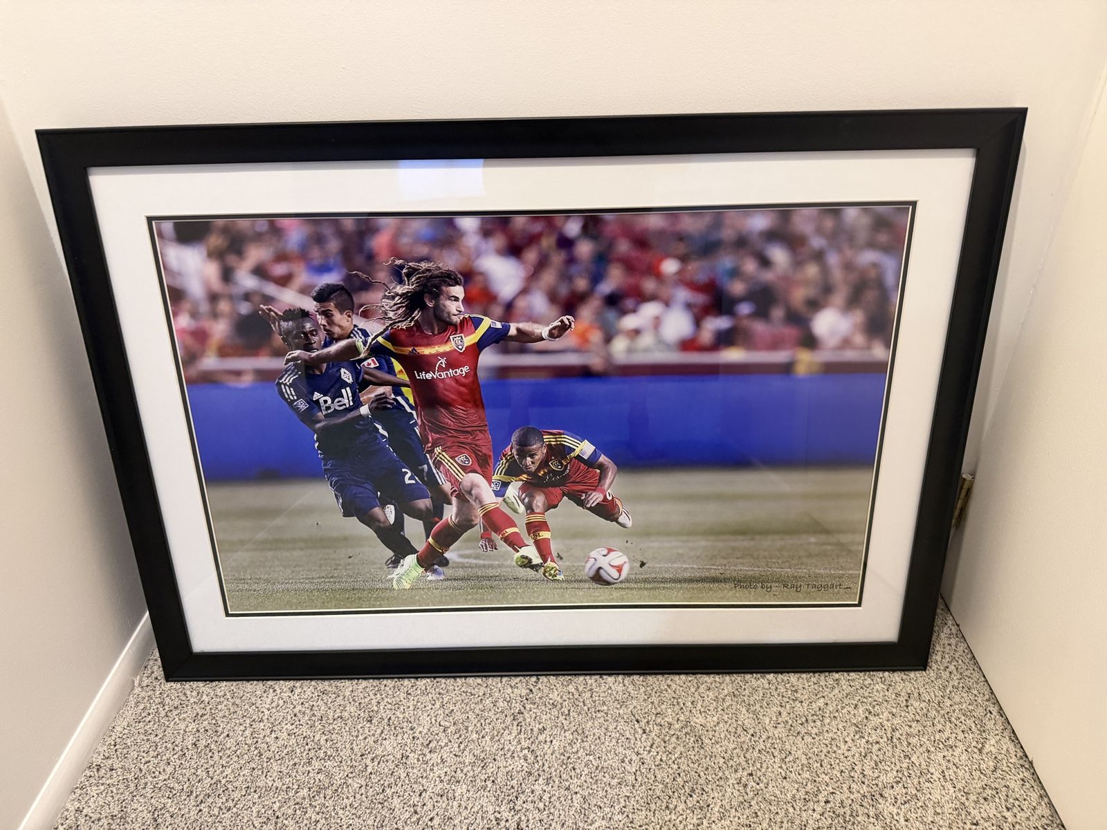 Real Salt Lake / Kyle Beckerman Framed Picture
