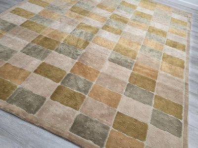 8x10 Contemporary Handknotted Wool Rug