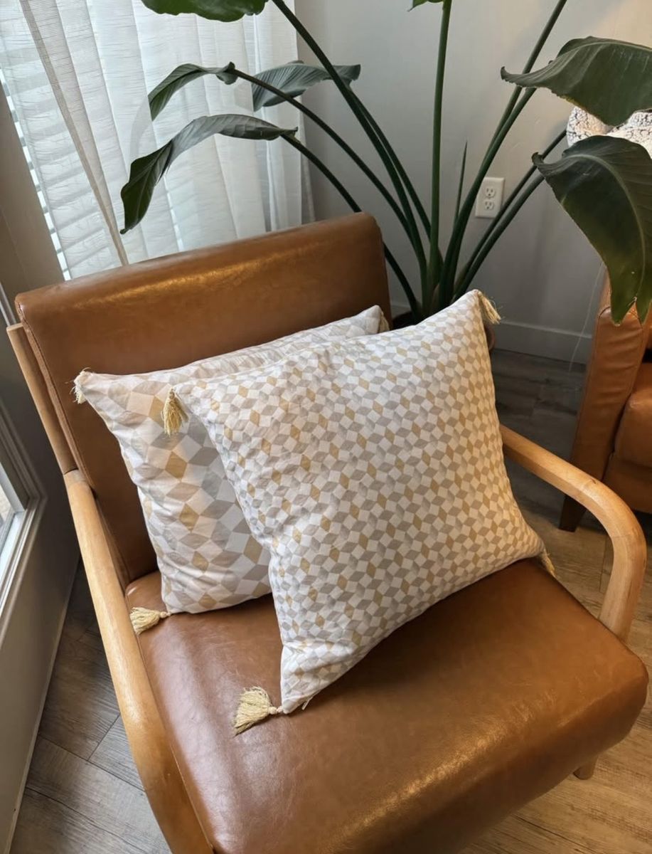 Two IKEA Cushions