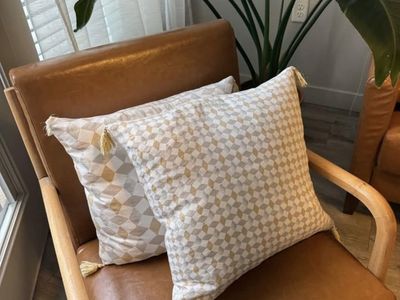 Two IKEA Cushions