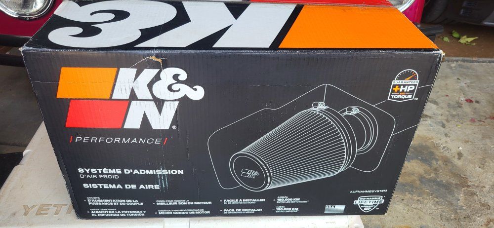 K&N Performance Cold Air Intake System for 2019-2024 Ram Trucks V8 (5.7L) - New in Box
