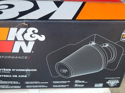 K&N Performance Cold Air Intake System for 2019-2024 Ram Trucks V8 (5.7L) - New in Box